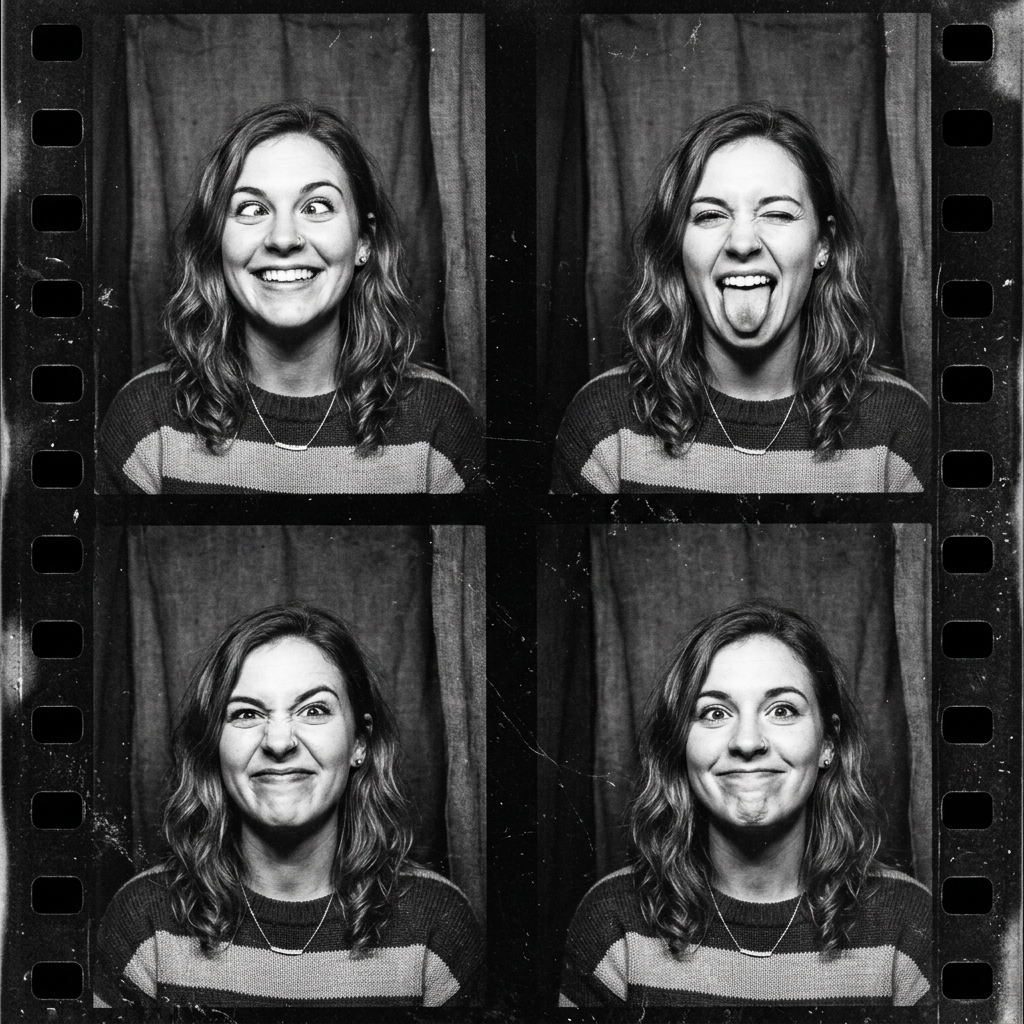 Solo photobooth strip